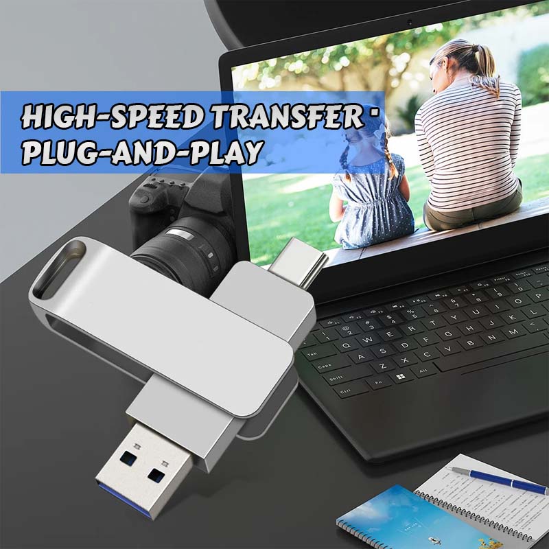 ✨Dual Interface Usb Flash Drive med stor kapacitet