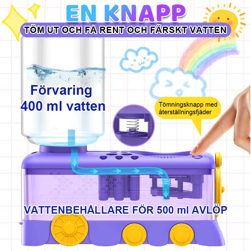 🎨🖌️Automatisk Vattenbytespennhållare