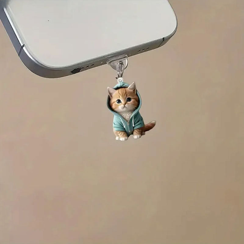 🐱Dammplugg för katt mobiltelefon🐾