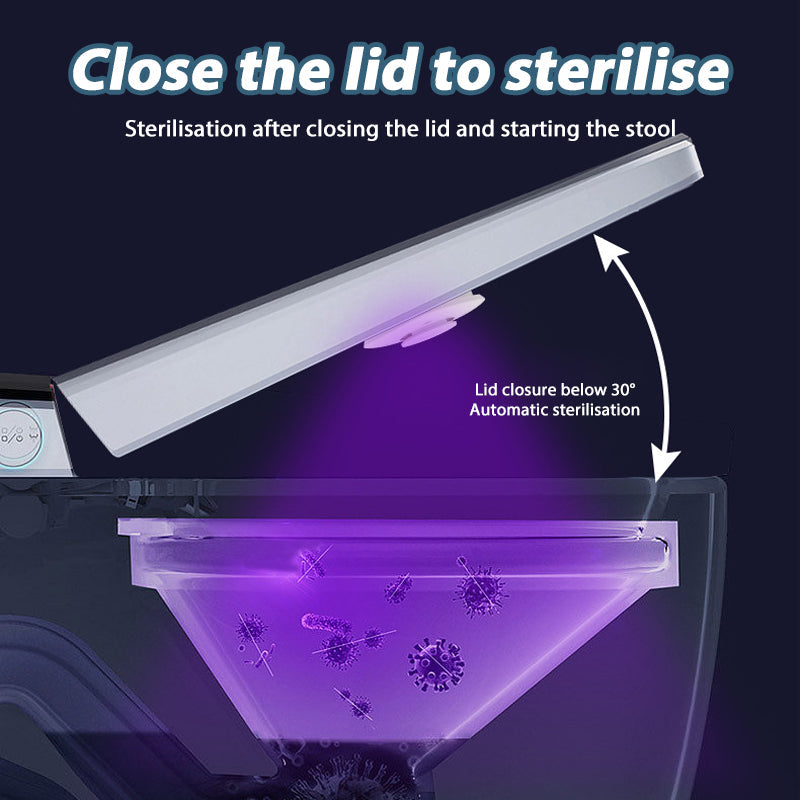 Sterilisator för ultraviolett toalett