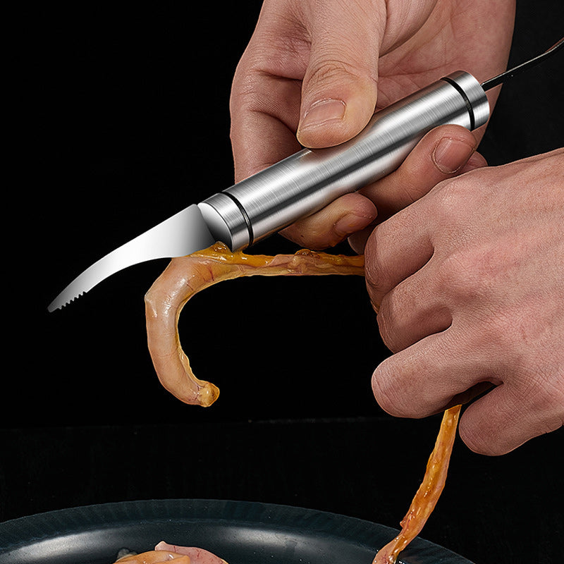 🦐Rostfri räkskalare och rensare