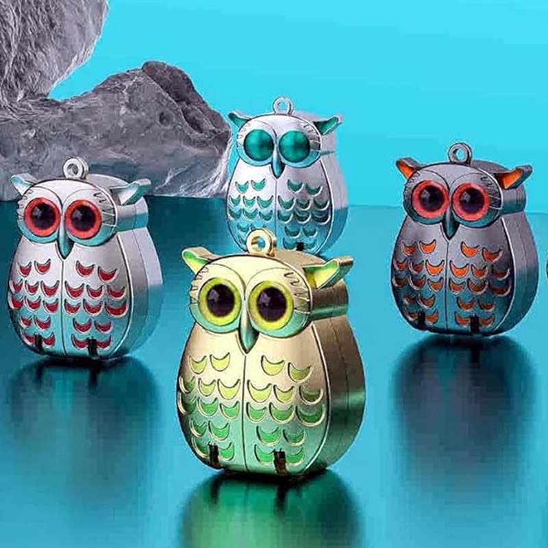 🦉Fällbar minisax för naglar i form av en uggla
