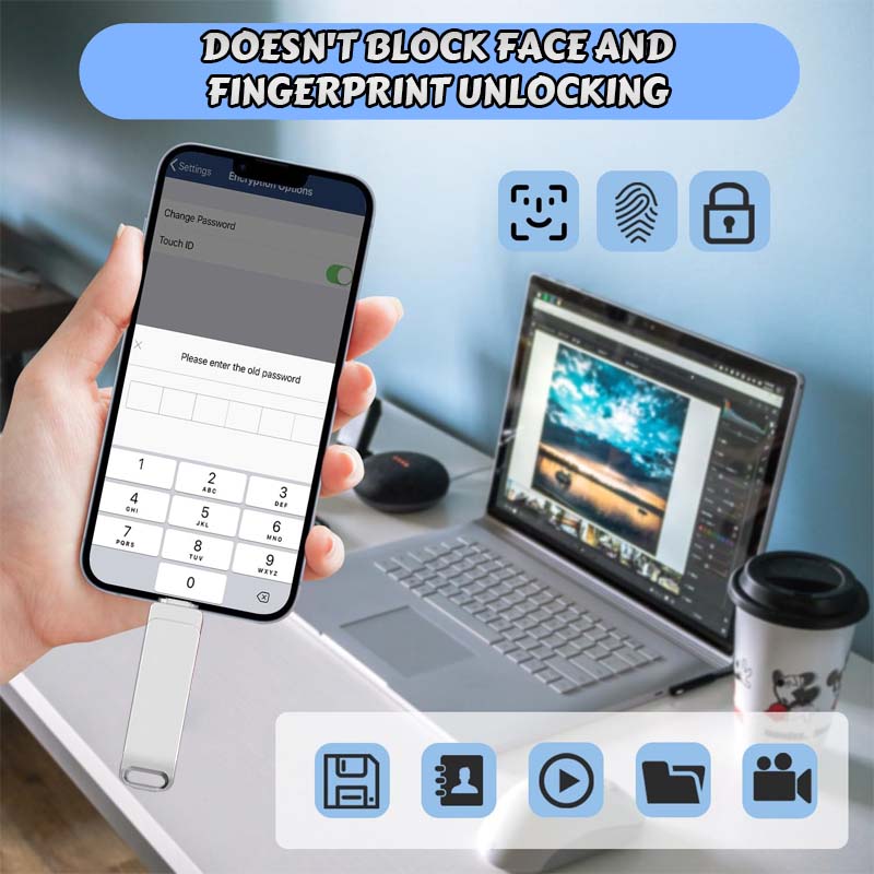 ✨Dual Interface Usb Flash Drive med stor kapacitet