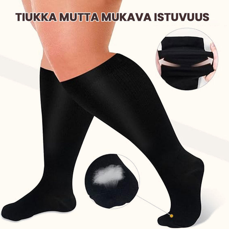 🔥Köp 1 få 1 gratis 🧦kompressionsstrumpor （2XL–7XL）
