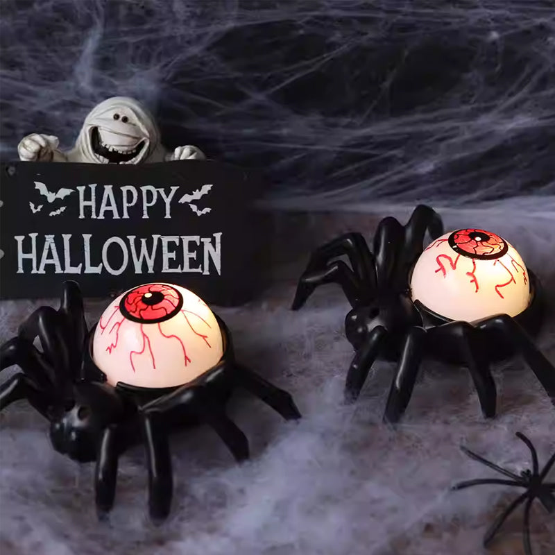 🎃Halloween-dekoration Spindelbelysnin🕷️
