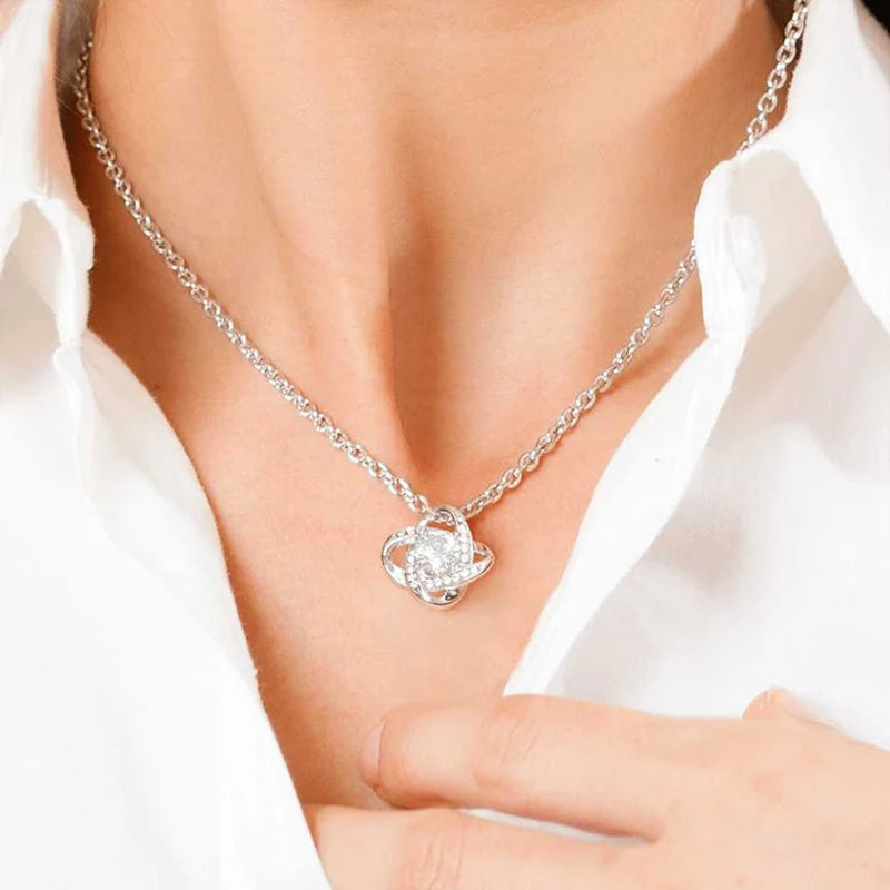 👪Till min dotter – Halsband ”Kärlekens hjärta”🍀