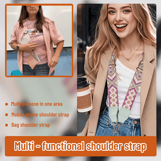 🎒AH SecureCharge Crossbody | Anti-snatt-rem + Mini-valv