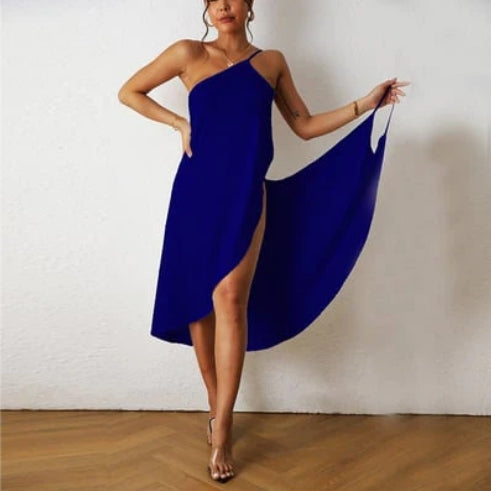 🎉🏄‍Women's Beach Wrap Dress Överdragsklädsel