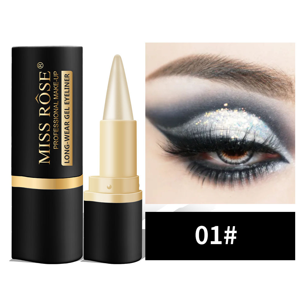 ⏰Begränsad tidsförsäljning: Köp 1 få 1 gratis❤️Glidande vattenfast kajal-eyeliner