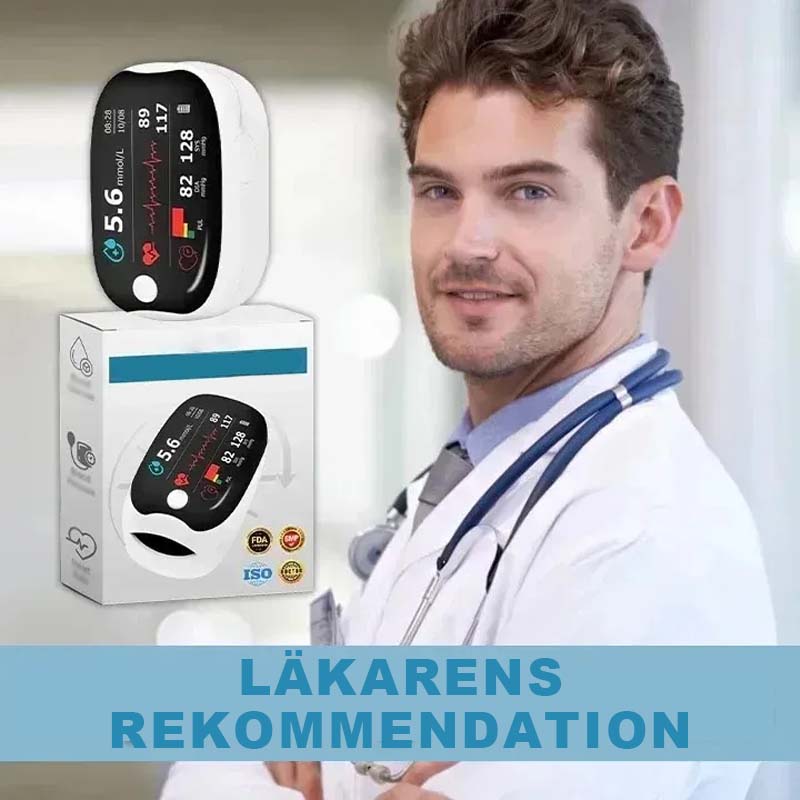 Oximeter med fingerklämma