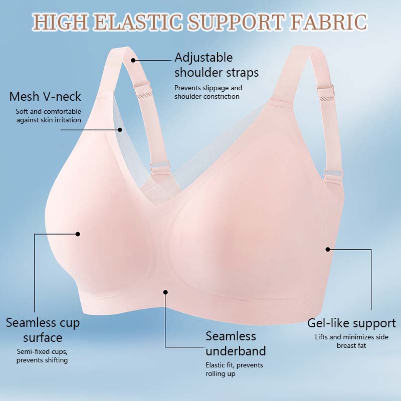 💥 Sista chansen! Köp 2 - Få 1⏰ 💪Ultra-stödjande behå👙 Lyfter och formar – helt utan bygel ✨Ta farväl av hängande bröst, säg hej till direkt självförtroende 💃