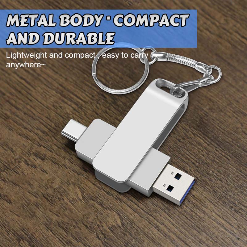 ✨Dual Interface Usb Flash Drive med stor kapacitet