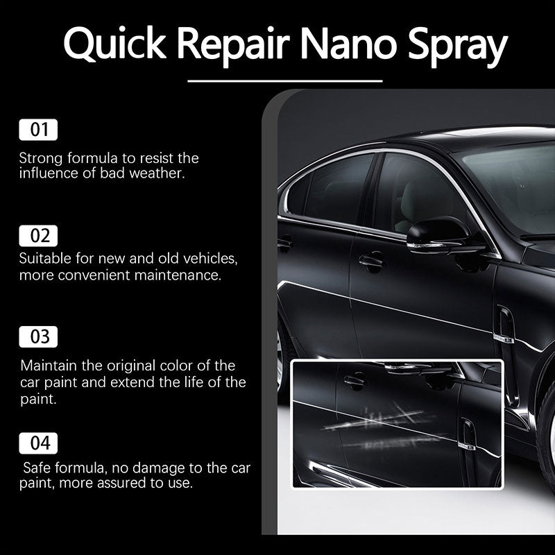 🚗✨ Nano Automotive Coating Spray - Återställ, skydda och skina!