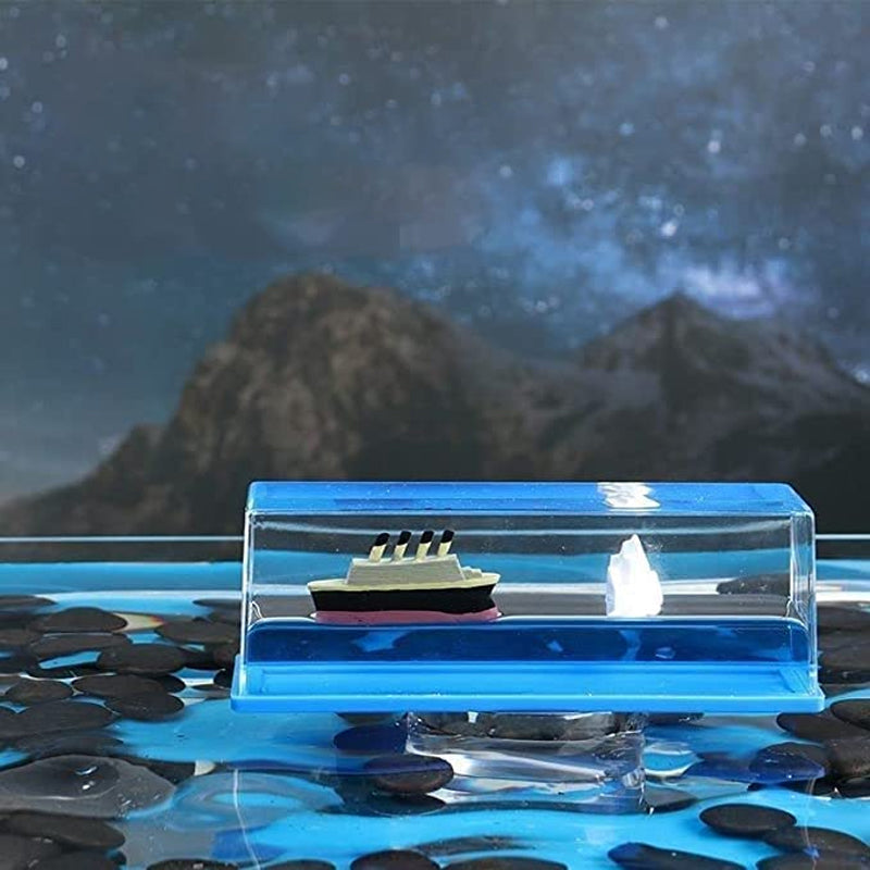 🚢Kryssningsfartyg Vätska Drift Flask🌊