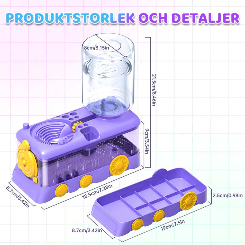 🎨🖌️Automatisk Vattenbytespennhållare