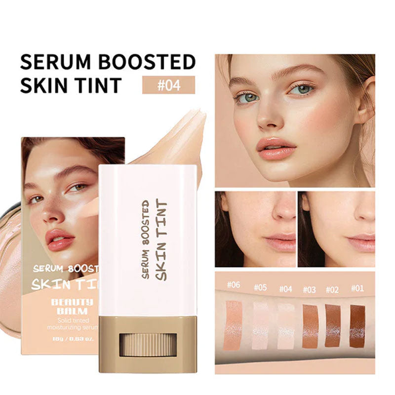 🎉 Hot Sale🔥Foundation Stick Beauty Balm Serum Boosted Skin Tint (Gratis Concealer Brush idag!!)