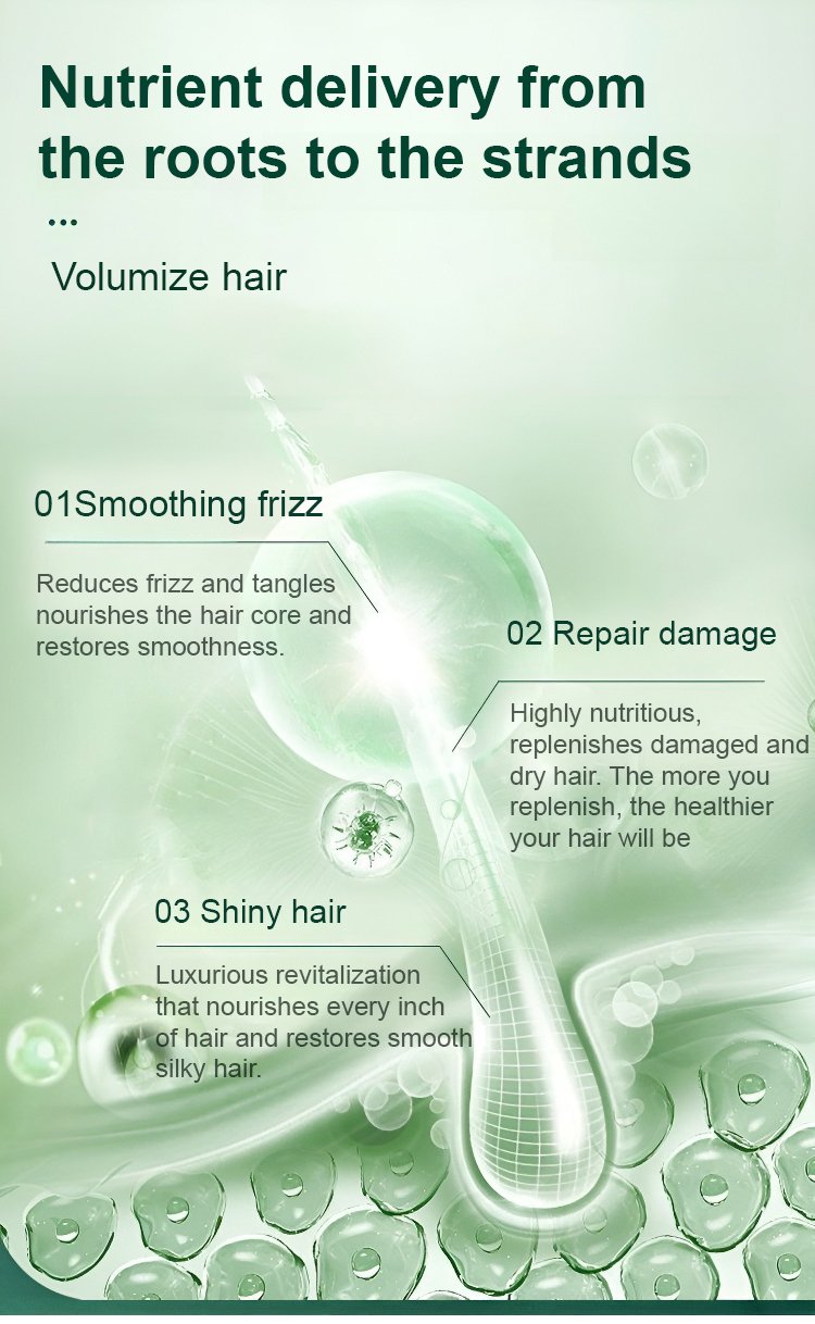 ✨Polypeptid-Keratin Hårreparation 🌿