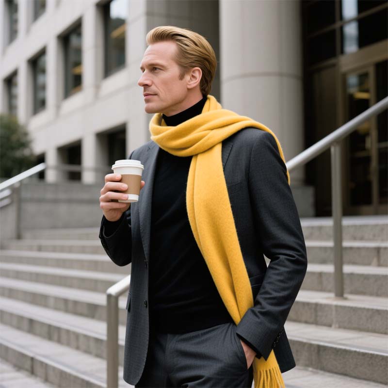🧣 Enfärgade klassiska halsdukar – mjuk elegans🌟