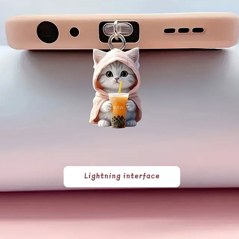🐱Dammplugg för katt mobiltelefon🐾