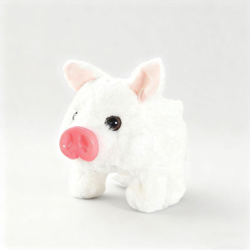 🐷Elektrisk Gående Gris Plyschleksak