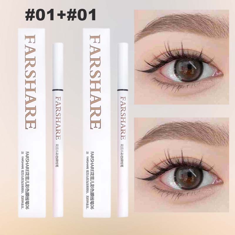 🌈Färgad flytande eyeliner👁️