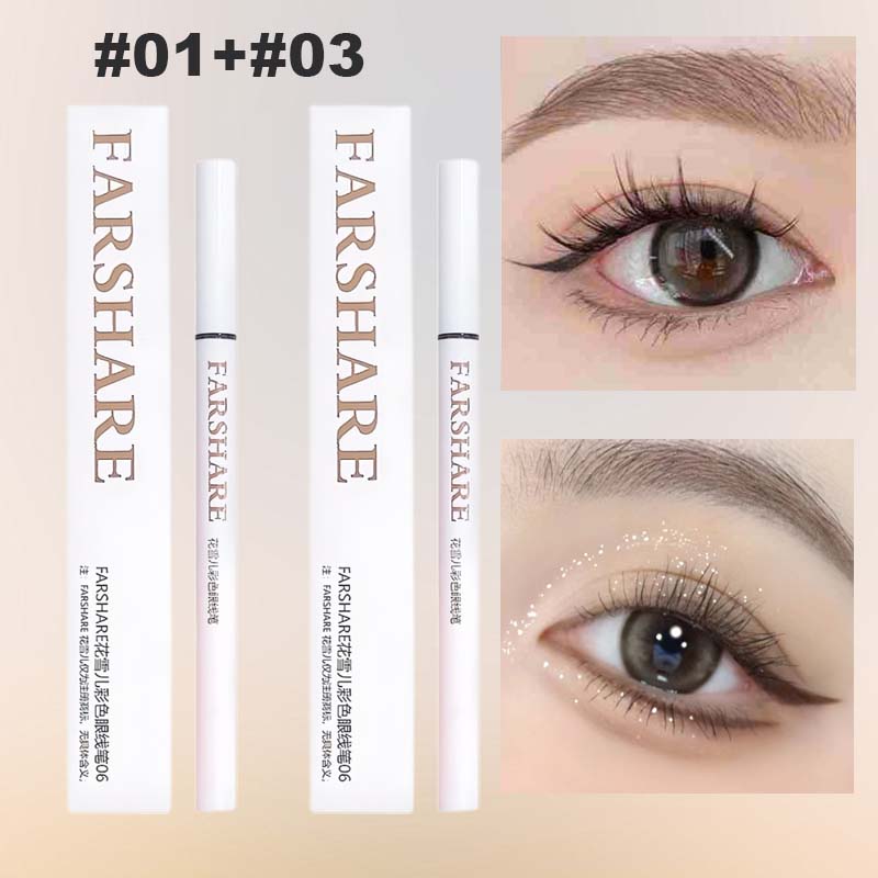 🌈Färgad flytande eyeliner👁️