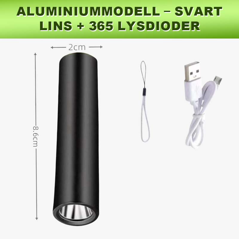💡UV-Ljusdetekterande Ficklampa🔍