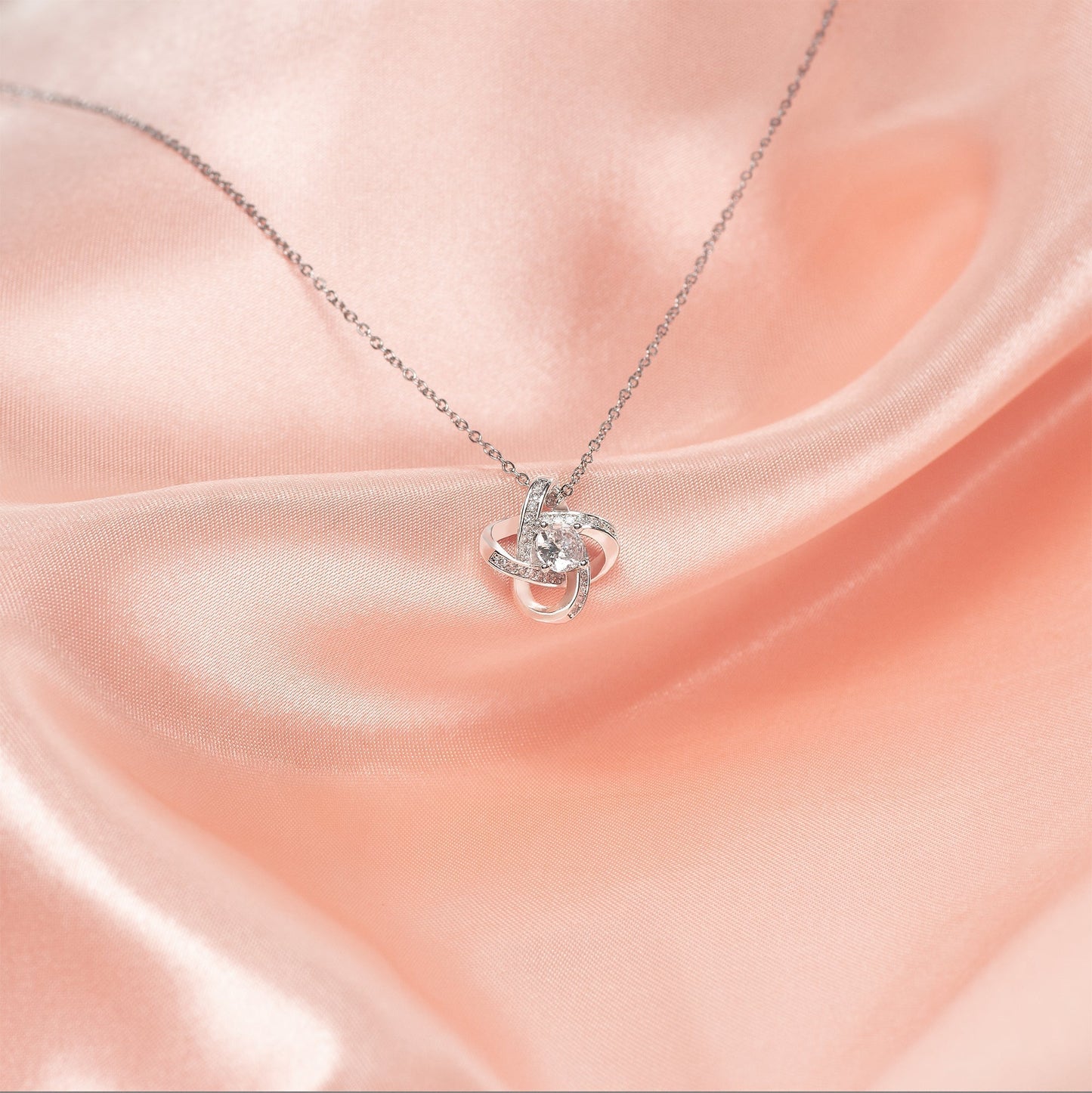 👪Till min dotter – Halsband ”Kärlekens hjärta”🍀