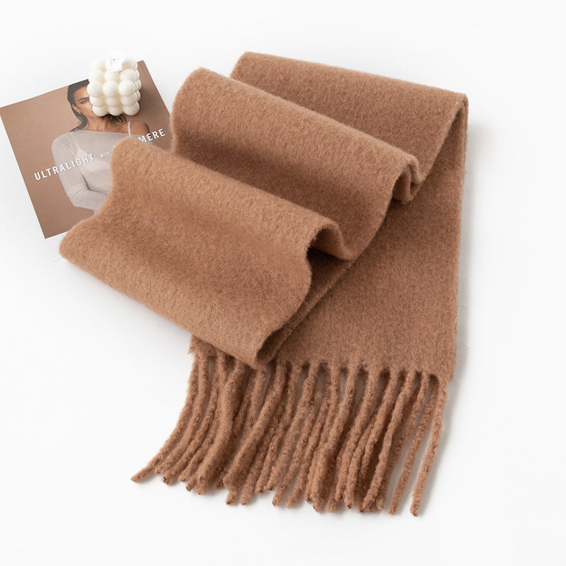 🧣 Enfärgade klassiska halsdukar – mjuk elegans🌟