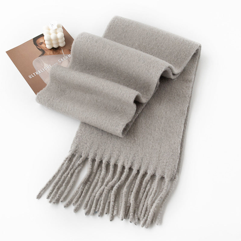 🧣 Enfärgade klassiska halsdukar – mjuk elegans🌟