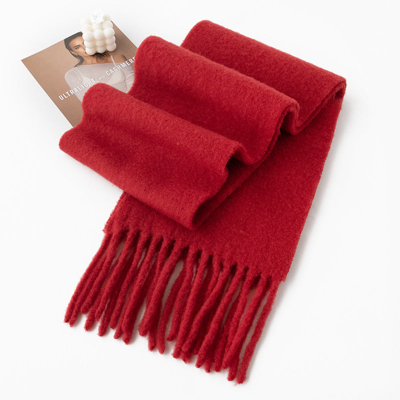 🧣 Enfärgade klassiska halsdukar – mjuk elegans🌟