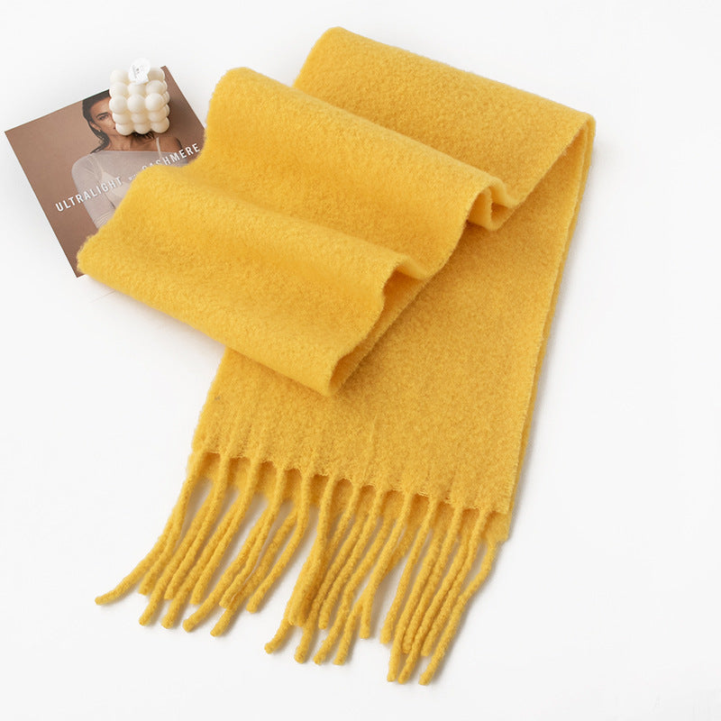 🧣 Enfärgade klassiska halsdukar – mjuk elegans🌟