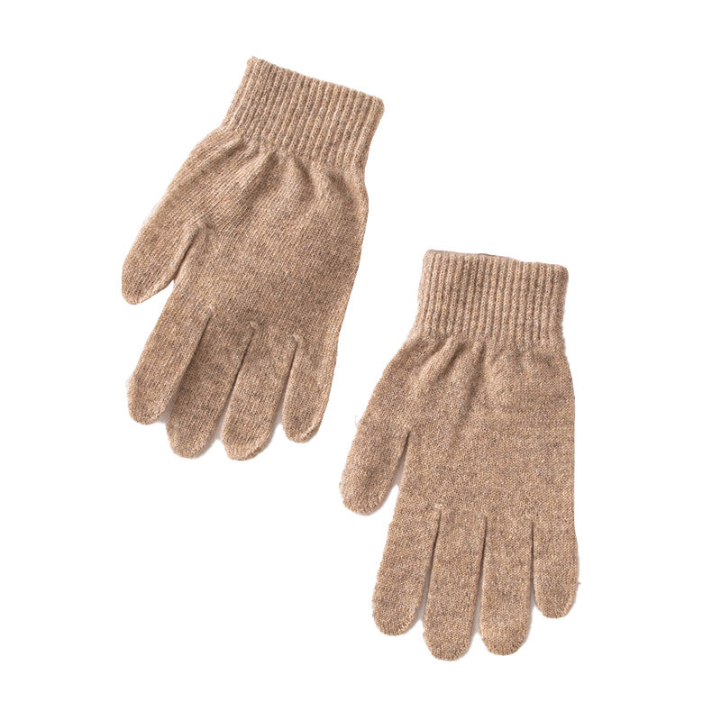 🌟 100 % ren fårull – tjocka handskar för pekskärm🧤