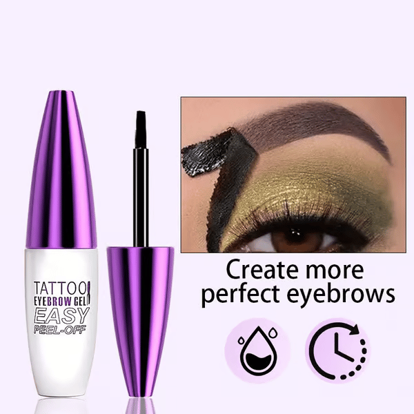 🌟Sista dagen Köp 1 Få 1 Gratis🔥Semi-Permanent tatuering ögonbryn Gel