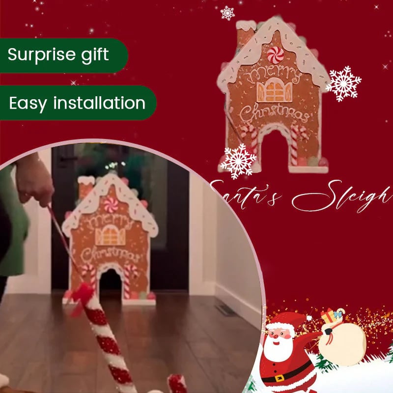 🔥Sista dagen 49% RABATT - 🎅 Pepparkaksgolf Spelset - Bästa Julspelet