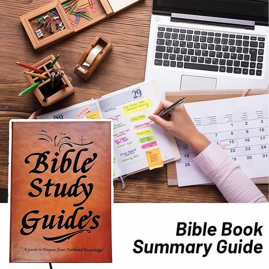 ✍️Biblestudiedagbok - Strukturerad guide för djupgående bibelstudier (A5)✍️