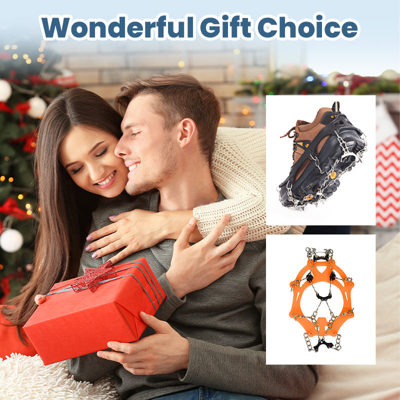 🔥HETT REA🔥Halkfria Stegjärn För Utomhusskor Och Stövlar